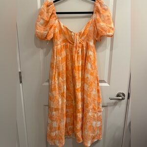 Boutique Orange Dress